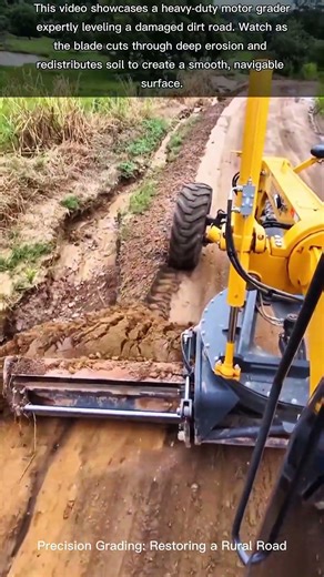 Precision Grading: Restoring a Rural Road
