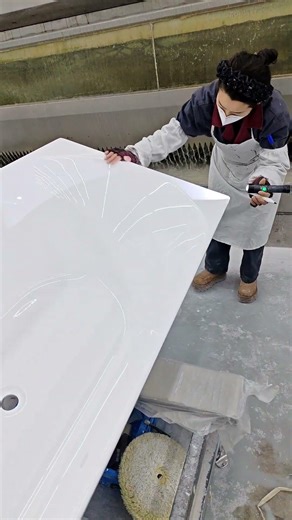 acrylic bathtub defect inspection