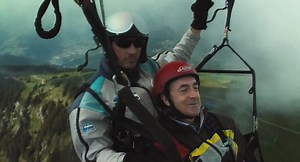 Intouchable paragliding scene from Intouchables 2011 - Coub