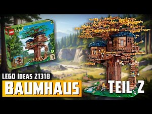 LEGO Ideas 21318 - Baumhaus (2019) | Aufbau - Live-Bauen #2