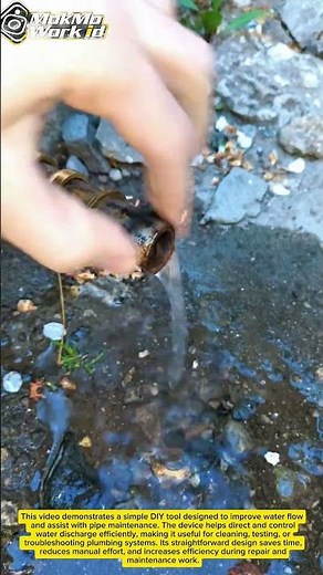 Amazing DIY Water Flow Tool That Solves Pipe Problems Fast! 💧🔥