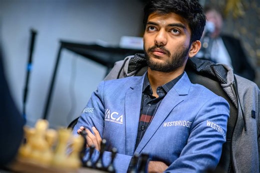 29K views · 272 reactions | Watch how GM Gukesh defeated GM Abasov in the Nimzo-Indian Defense Game | Round 12 of FIDE Candidates 2024 #chess #trap #fyp #puzzle | ChessFam | Facebook