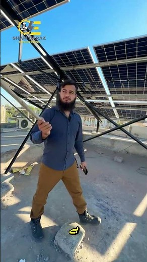 27 Panels Structure Completed #solarstructure #solarfabrication