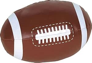 Football Soft Sports Ball - 5"x 3.88" (Pack of 1) - Premium Brown Foam - Ideal for Safe Indoor & Outdoor Play - Unique & Perfect Size for All Ages