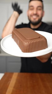 Chocolate shell cream cake! | patrickzeinali