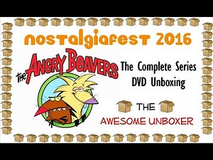 The Angry Beavers: Complete Series DVD unboxing!