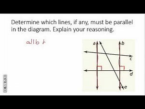 Proofs with Perpendicular Lines
