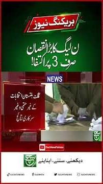 Independent Candidates Win 6 Seats, PML-N Secures 3 Victories | Such News