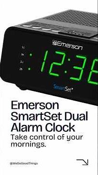 Emerson CKS1900: AM/FM Radio, Sleep Timer & LED Display – Your Perfect Wake-Up Companion