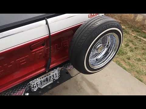 Lowrider chevrolet s10 pickup truck