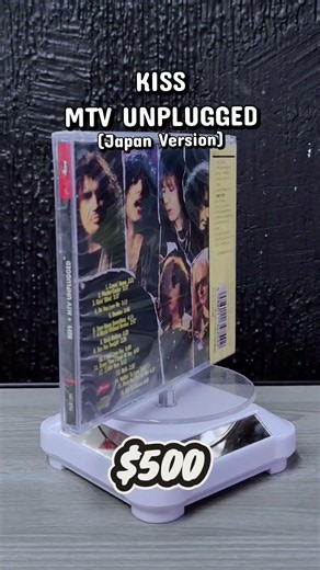 KISS Álbum MTV UNPLUGGED #kiss #unplugged JAPAN VERSION 👅🎸