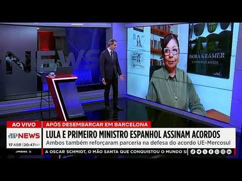 Lula e premiê da Espanha firmam acordos e reforçam parceria; Dora Kramer avalia