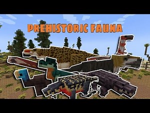 🌴PREHISTORIC FAUNA MOD MINECRAFT 1.20.1 ACTUALIZADO🦕 - CRETACEOUS UPDATE