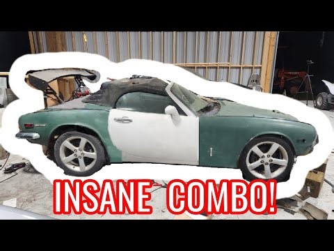 Turbo Solstice 2.4 LE5 Triumph Spitfire Body Swap!