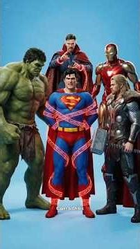 How Many Marvel Heroes to Beat Superman? | Capes & Chibis