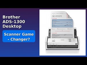 REVIEW (2026): Brother ADS-1300 Desktop Scanner. ESSENTIAL details.