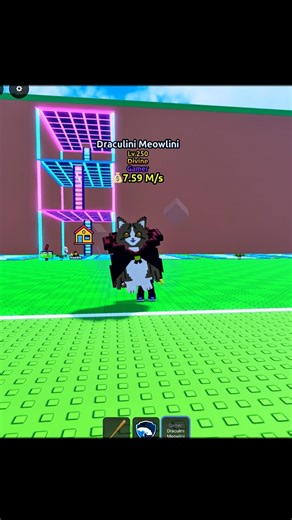 Draculini Meowlini Reverse The Wave 💀#roblox #escapetsunamiforbrainrots #usa #brainrot