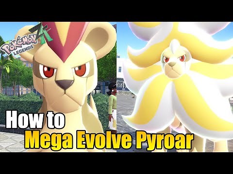 Shiny Mega Pyroar & Mega Stone Location in Legends ZA