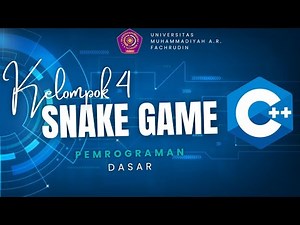 MEMBUAT GAME SNAKE SEDERHANA MENGGUNAKAN C++ | PEMROGRAMAN DASAR