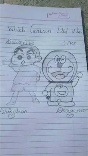 shinchan or doremon easy pencil drawing#pencildrawing #pencil #drawing #shorts #shinchan #doraemon