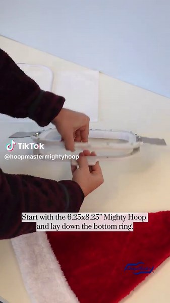 3 Tips for Hooping a Santa Hat for Embroidery