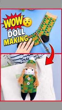 WOW 😲 Purane Moze Se Khubsurat Doll Kaise Banaye. #dollmaking #handmade #silaitips