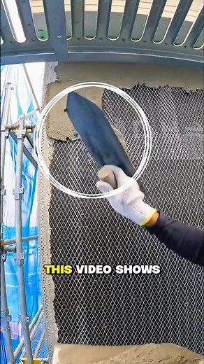 Satisfying Cement Plastering on Metal Lath | Professional Trowel Work for Perfect Wall Finish