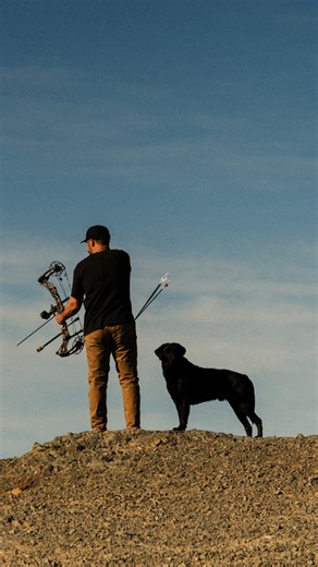 We sent the new Ryder bow case on a spring road trip with Sitka Studio Creative Director, Brad Christian, in his 1980 Hilux. He and his lab, Kanyon, cruised over 2,000 miles, slept on the ground, played piano in a saloon, drifted on dry lake beds, shot hundreds of arrows and a pile of film. MYSTERY RANCH BACKPACKS x Sitka Studio Ryder / Limited quantities. https://bit.ly/sitkastudio_ryder | SITKA Gear