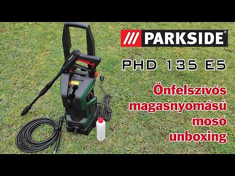 ParkSide magasnyomású mosó. PHD 135 E5