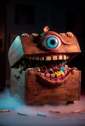 The Toybox That Never Sleeps #shortfilm #horrorfilm #animation