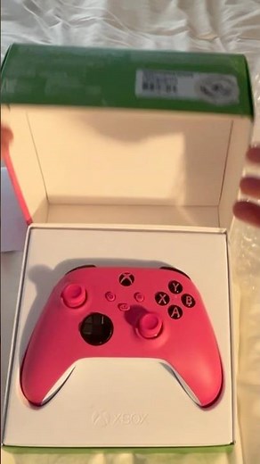 Xbox Deep Pink Controller for series x/s unboxing #xbox #gaming #xboxcontroller #xboxseriess