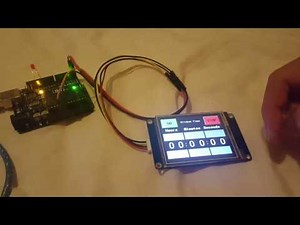 Nextion Countdown Timer