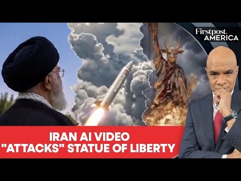 "One Vengeance for All": Iran’s AI Video Targets Statue of Liberty | Firstpost America | N18G