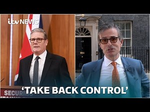 Sir Keir Starmer announces new immigration rules in bid to 'take back control' | ITV News