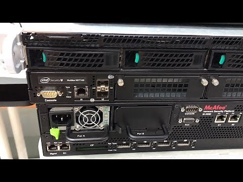 McAfee: Network Security Platform Installation Part 1