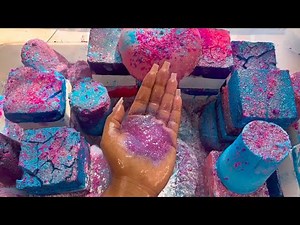Soft chalk reforms crushing 😍💓💙 #asmr #gymchalk