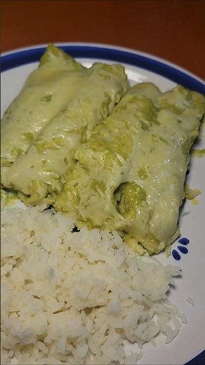 Enchiladas Suizas Caseras, Cremosas y Deliciosas