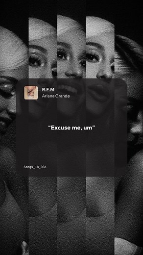 R.E.M - Ariana Grande #rem #arianagrande #music #songlyrics #fyp #foryou #viral