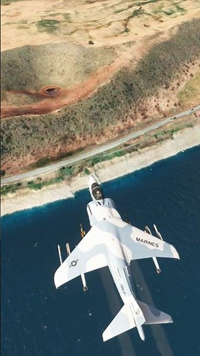 Microsoft Flight Simulator Harrier view from above Short Upload