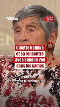 Ginette Kolinka recounts meeting Simone Veil in the camps