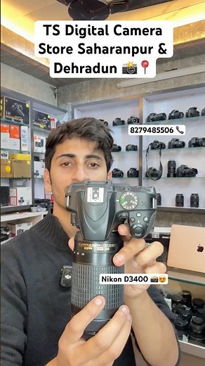 Nikon D3400 With 70-300 Zoom Lens | Second Hand Camera Market | Old Dslr Camera 📸📍 #photography