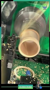 Turning Bamboo into Beautiful Cups Using a Wood Lathe #WoodLathe #BambooCups #Woodworking