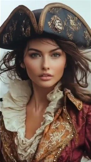 Прекрасные пиратки 11 от ИИ. Beautiful Pirates of the Caribbean 11 from AI. #ai #aivideo #pirates