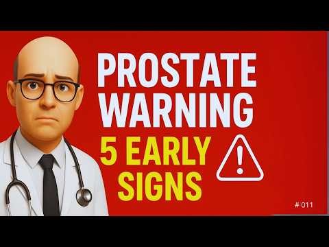 5 Early Signs of Prostate Problems You Shouldn’t Ignore 🚨