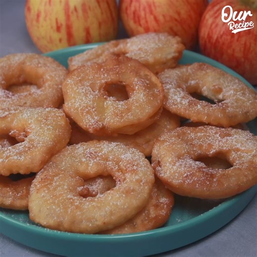 6K views · 45 reactions | Easy apple Donut Recipe #1 | Our Recipe | Facebook