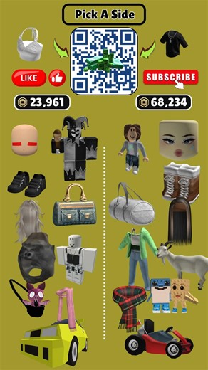 PICK A SIDE! #roblox #stitch #prime #ronaldo #messi #bloxburg #shortsfeed #shorts #trending #trend