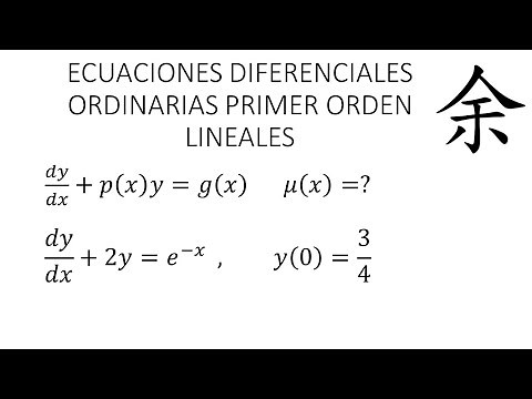 Ordinary Differential Equations (ODE) with Integrating Factor (Theory and Example)