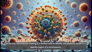Chromosome walking in biology