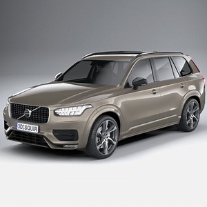 Volvo XC90 R-Design 2020 3D Model by SQUIR