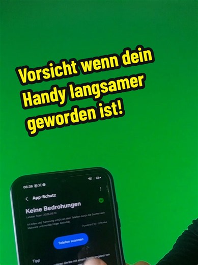 Vorsicht wenn dein Handy langsamer geworden ist! #smartphone #smartphonetricks #androidtipps #techtok #techtips